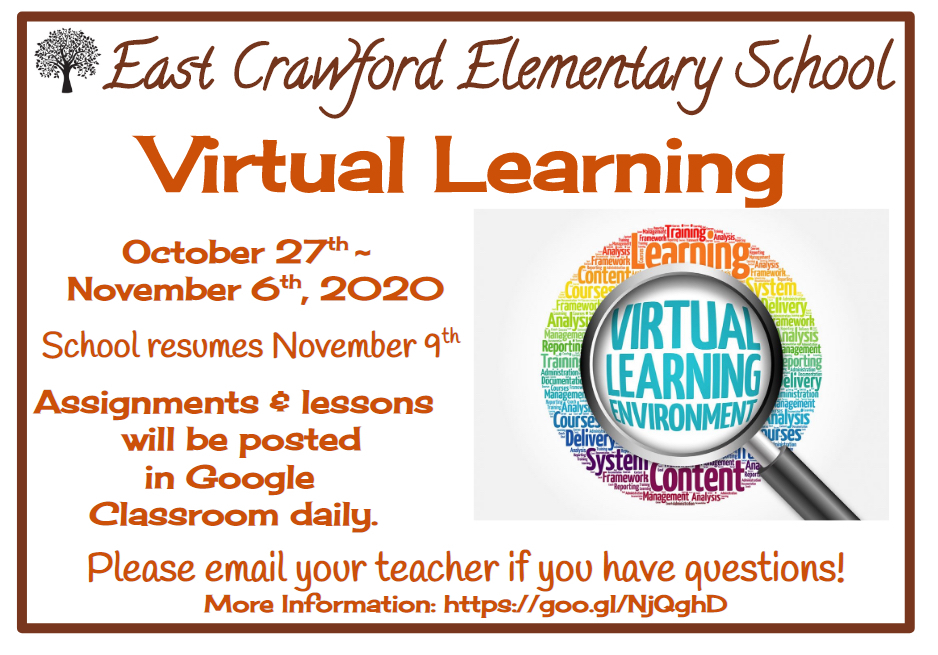 Virtual Learning East Crawford Elementary