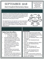 September Newsletter