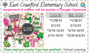Snow Days & Virtual Learning