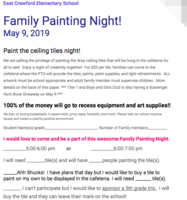 Family Paint Night